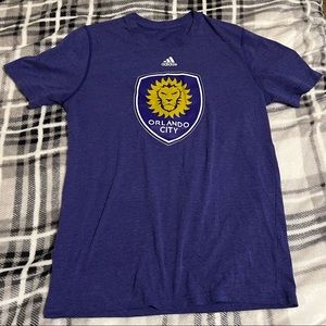Orlando City Adidas Purple Soccer Shirt